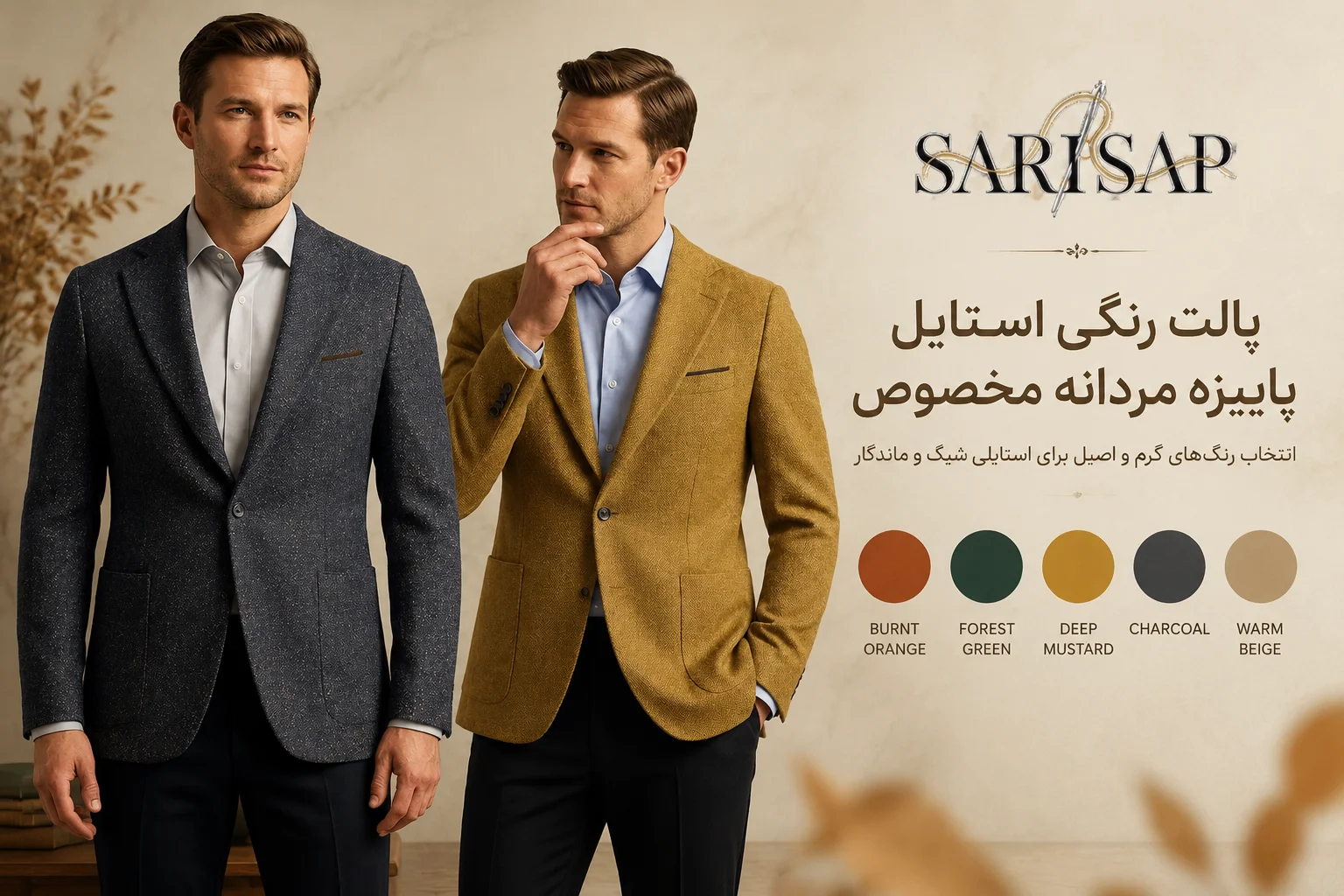 استایل پاییزه مردانه