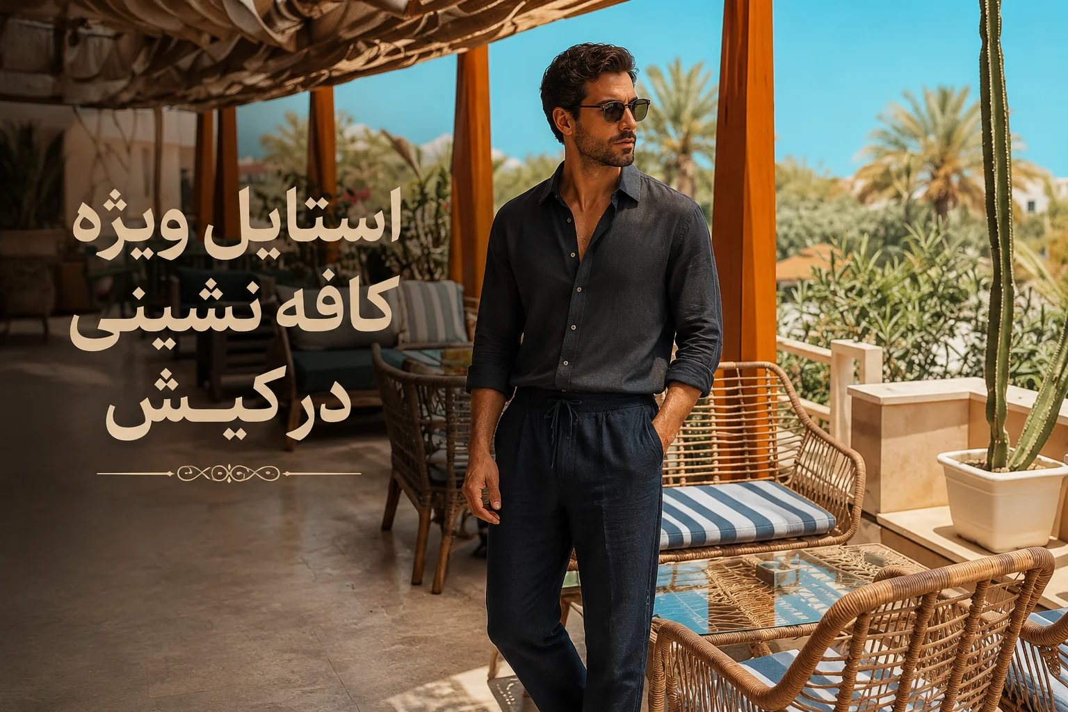 استایل ویژه کافه نشینی کیش