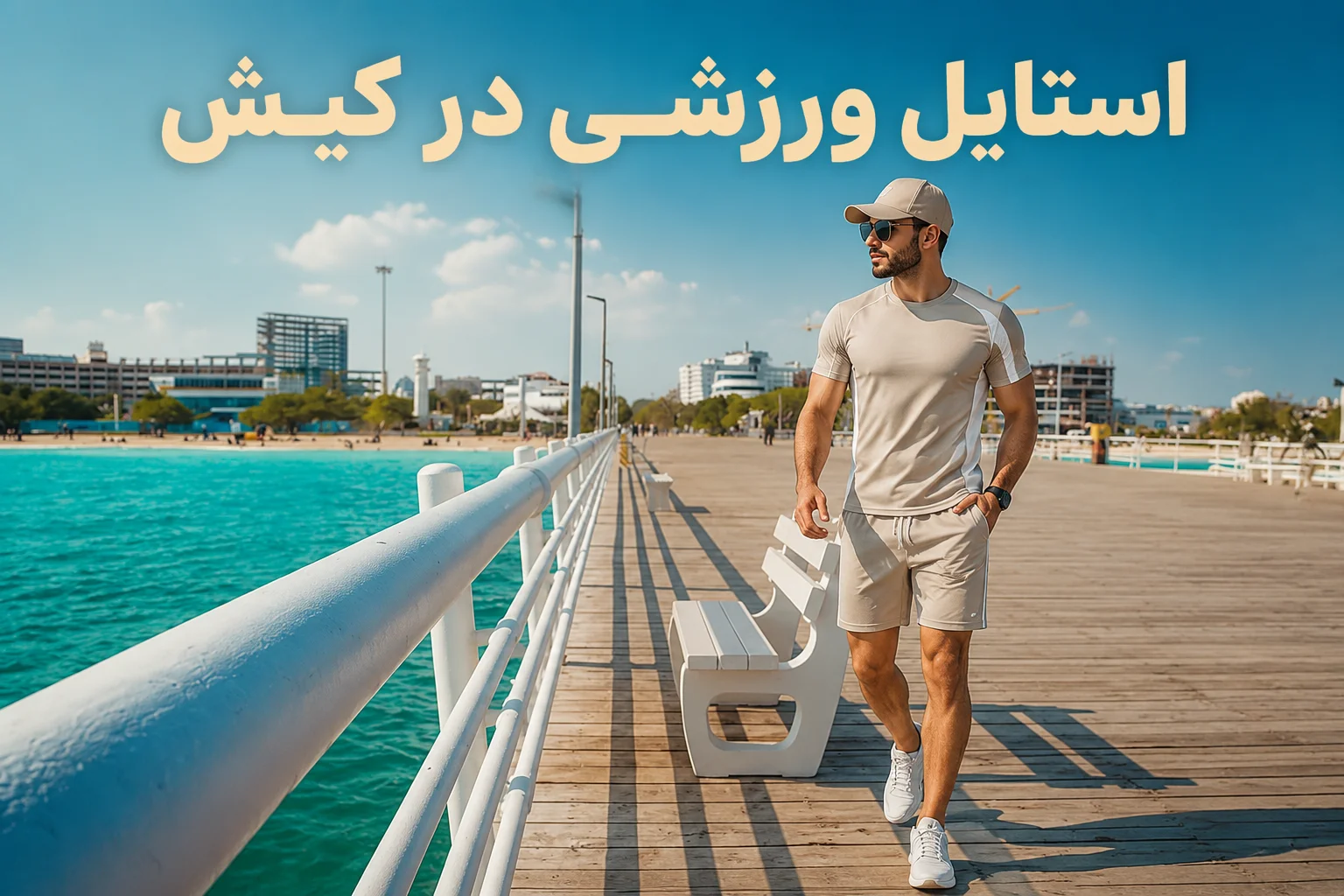 استایل ورزشی مردانه کیش