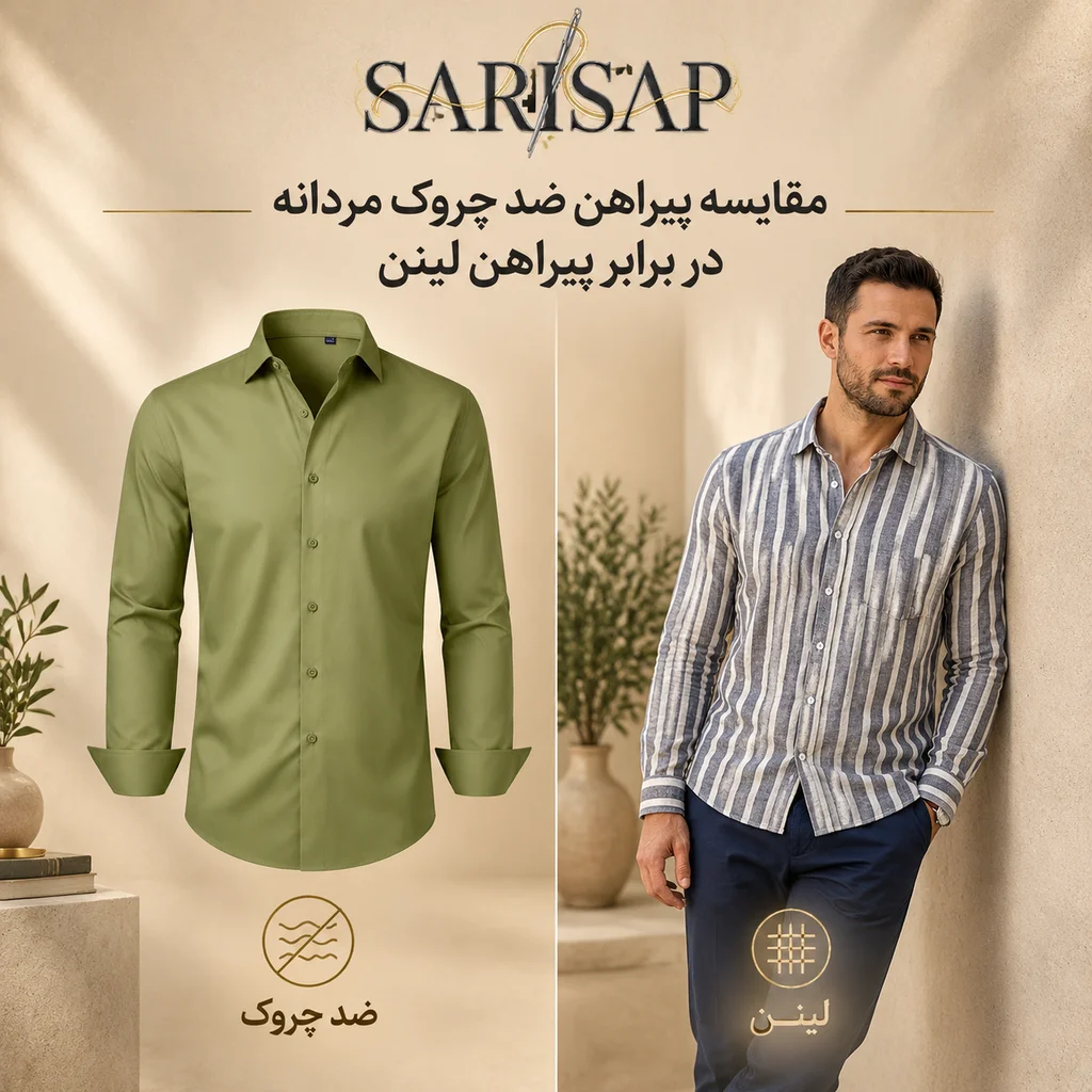Introducing the Men's Wrinkle-Resistant Shirt