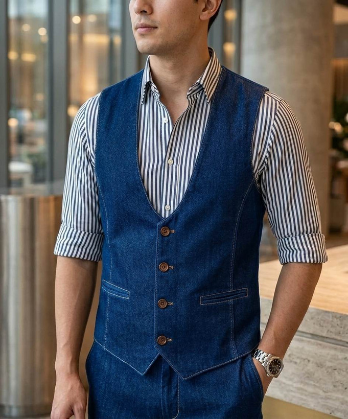 ژیله جین مردانه GUCCI مدل کلاسیک