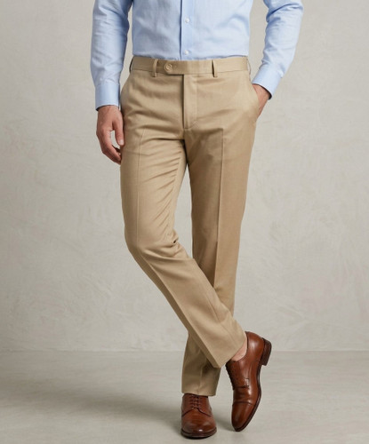 شلوار مردانه GUCCI مدل اسلیمفیت - پارچه فاستونی سابله - رنگ کرم