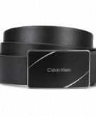 کمربند مردانه چرم طبیعی سگک پلاکی Calvin Klein