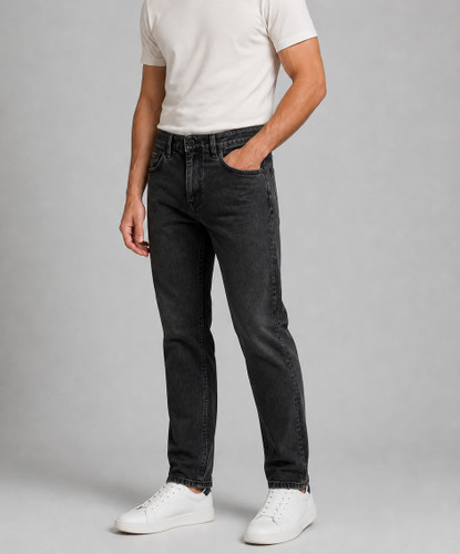شلوار جین ذغالی مردانه مدل استریت برند Vicaro Clothes
