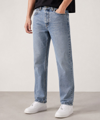 شلوار جین آبی روشن مردانه مدل استریت برند Balenciaga